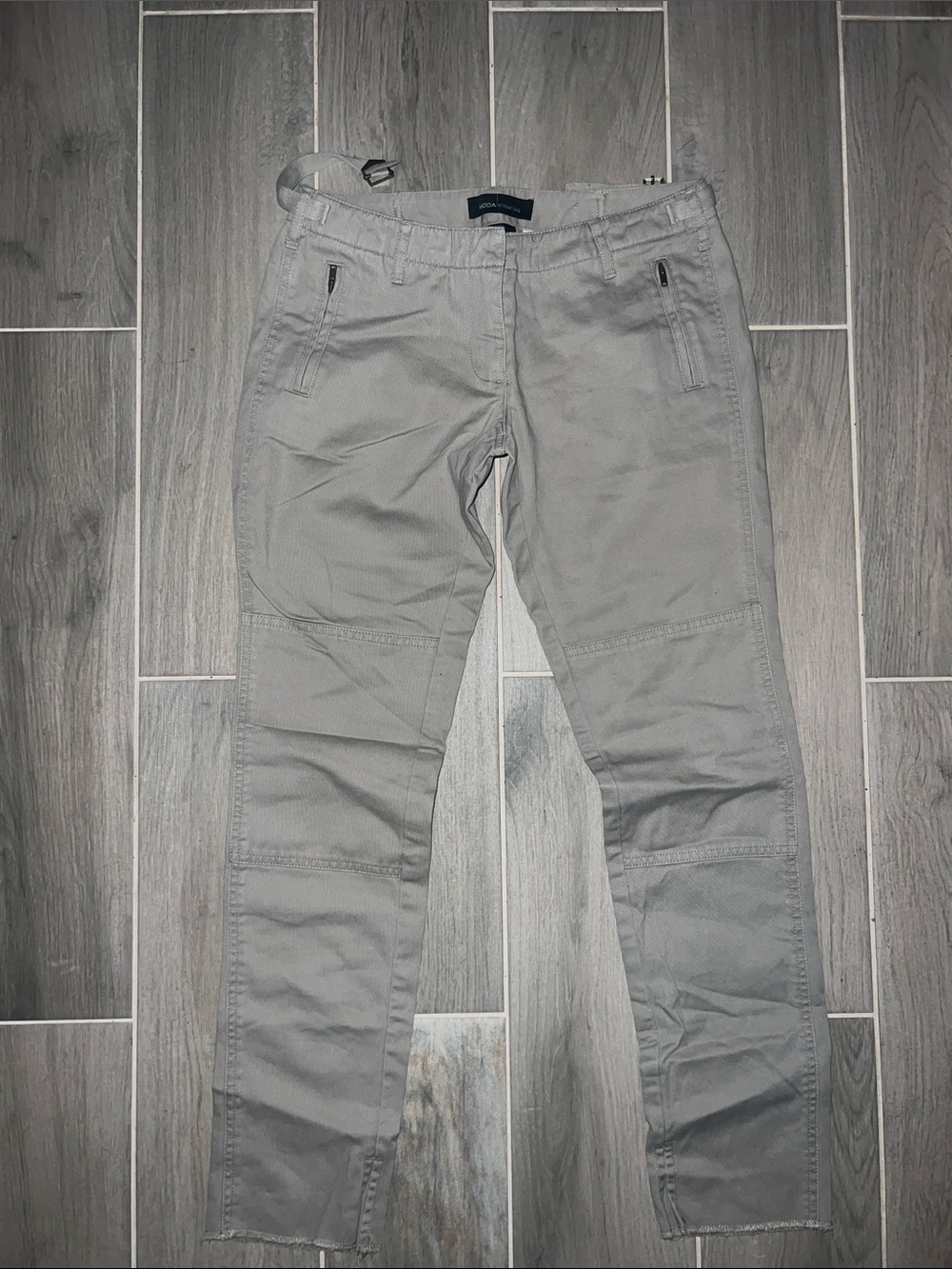 Moda International Light Gray Women’s Chinos